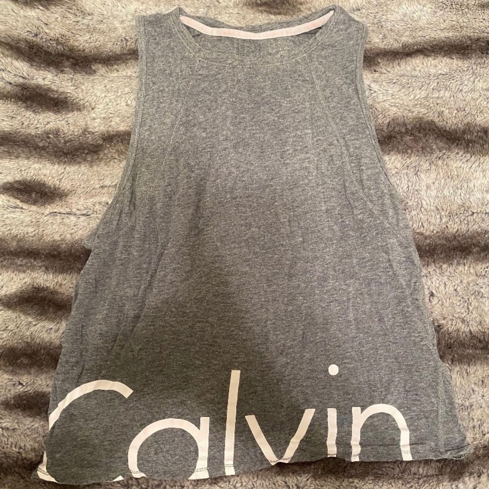 Calvin Klein Open-Back Active Top